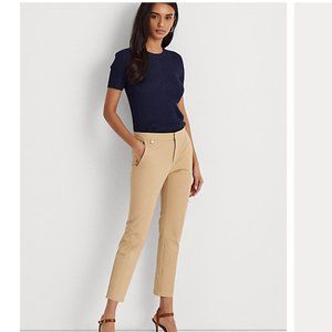 Ralph Lauren Stretch Cotton Skinny Pant Size 2